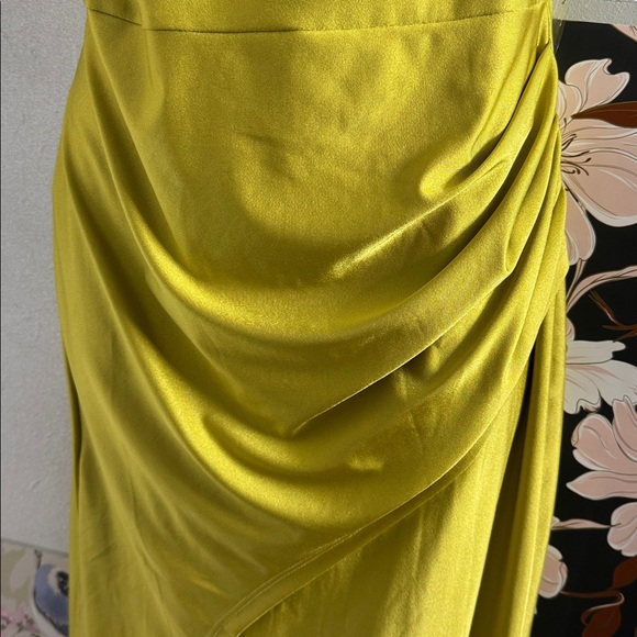 Mustard yellow long dress - Picture 4 of 4